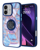Compra la Funda Pattern Design PC duro / TPU suave con I-ring Holder para iPhone en Guatemala al mejor precio.