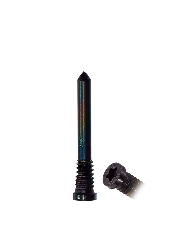 Tornillos inferiores iPhone 16 / 16e / 16 Plus / 16 Pro / 16 Pro Max (BLACK) (100 Pack)