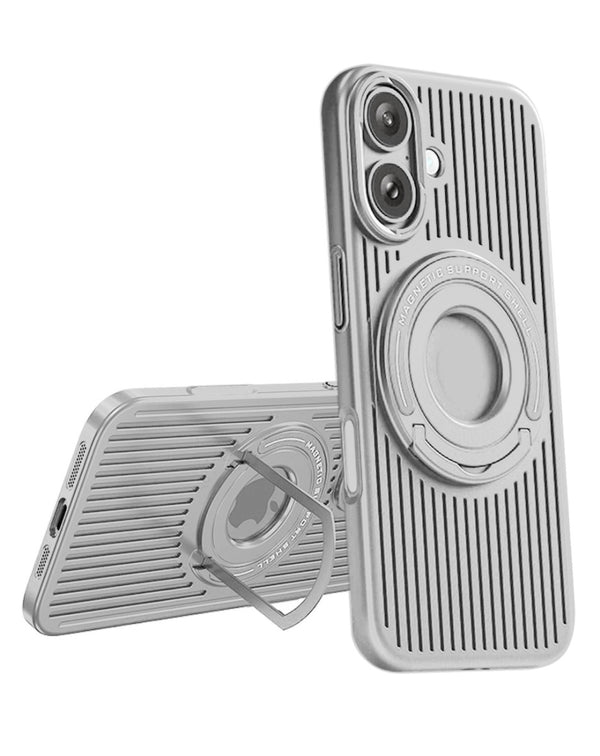 Encuentra la mejor funda Airflow Magsafe con stand para iPhone 16 en Guatemala.