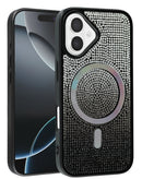 Funda Bling Diamond Crystal con carga inalámbrica para iPhone en Guatemala, encuentra la tuya en tiendas de accesorios y mayoristas de tecnología.