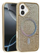 Encuentra la mejor funda de carga inalámbrica Bling Diamond Crystal GOLD para iPhone en Guatemala.
