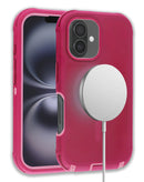 Encuentra la mejor funda heavy duty con carga inalámbrica para iPhone 16 en Guatemala.