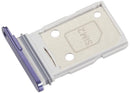 Bandeja dual SIM Samsung Galaxy S26 Ultra S948 Cobalt Violet, repuesto original para tarjeta SIM.