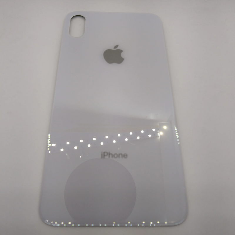 Tapa iPhone XS Max | Color Blanco | Agujero de Camara Grande