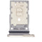 Encuentra la bandeja de tarjeta SIM dual compatible para Samsung Galaxy Z Fold 4 en Guatemala, garantizada y disponible en color beige, ideal para reparaciones y reemplazos.