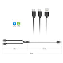 Controlador Dual USB de la marca Dobe con puerto de carga para PlayStation 5 en Guatemala, disponible en SlowBack.