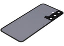 Tapa trasera azul Fantasy para Samsung Galaxy A25 5G (A256) con lente de cámara, repuesto Aftermarket sin logo.