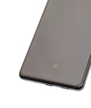 Pantalla OLED con marco para Samsung Galaxy S20 FE 4G / 5G (Original Usado: Grado A) (Cloud Navy)