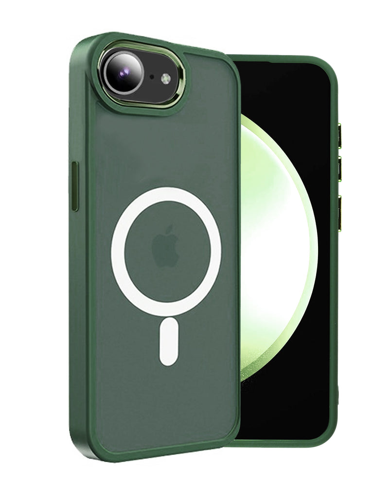 Encuentra el último Case magnético de carga inalámbrica para iPhone en Guatemala con color DARK GREEN en SlowBack, mayorista de accesorios Apple.