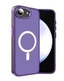 Encuentra el mejor case de carga inalámbrico magnético color morado para iPhone 16E en Guatemala.