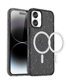 Compra un case con carga inalámbrica y diseño splash-ink para iPhone 16 Plus en Guatemala.