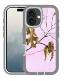 Funda heavy duty iPhone 16 Plus (CAMO PINK)
