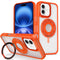 Protege tu iPhone 16 Plus con esta funda transparente Skin Feel con soporte anillo en Guatemala.