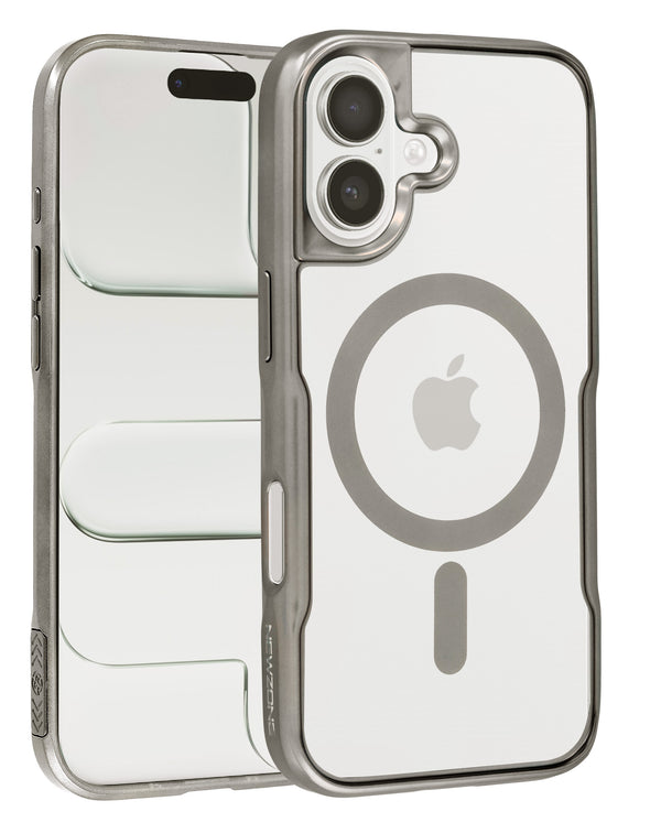Encuentra la funda magnética transparente TITANIUM para iPhone 16 Plus en Guatemala, ideal para proteger tu dispositivo con estilo.