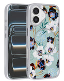 Encuentra la funda Magsafe de diseño floral de doble capa para iPhone 16 Plus en Guatemala.