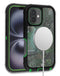 Encuentra el mejor estuche heavy duty con carga inalámbrica CAMO GREEN para iPhone 16 Plus en Guatemala.