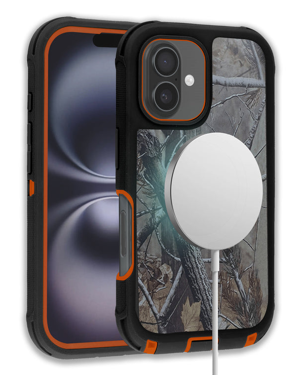 Encuentra la mejor funda heavy duty con carga inalámbrica para iPhone 16 Plus en Guatemala.