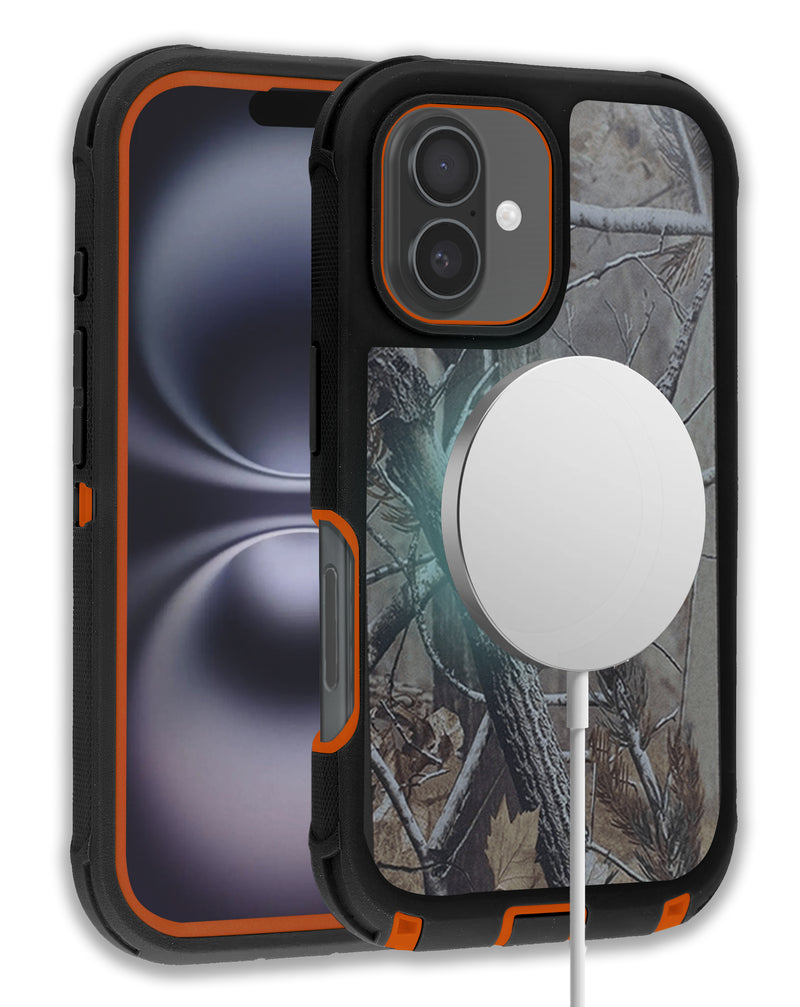 Encuentra la mejor funda heavy duty con carga inalámbrica para iPhone 16 Plus en Guatemala.