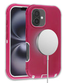Encuentra las mejores fundas con carga inalámbrica para tu iPhone 16 Plus en Guatemala, variedad de colores disponibles.
