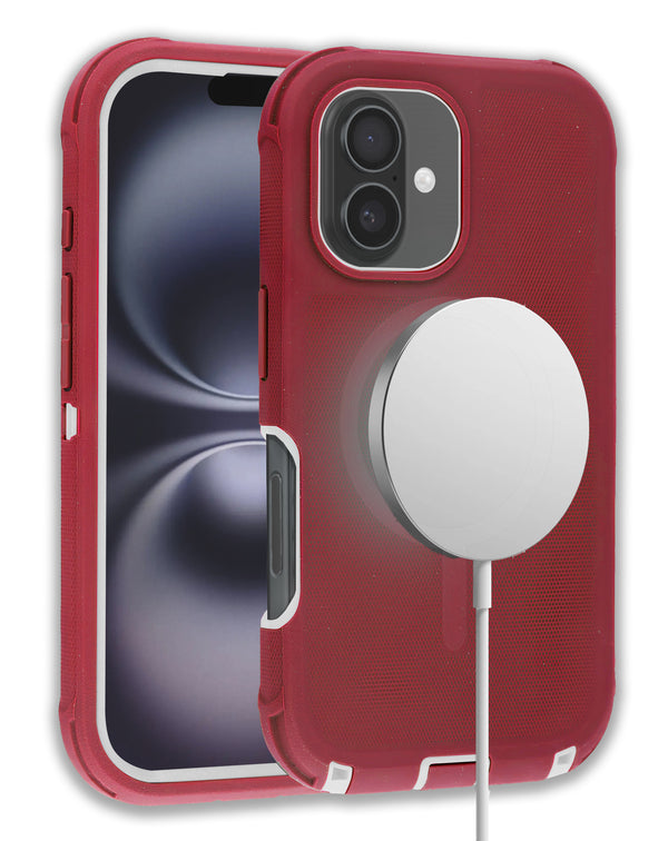 Encuentra la mejor funda con carga inalámbrica robusta para tu iPhone 16 Plus en Guatemala.