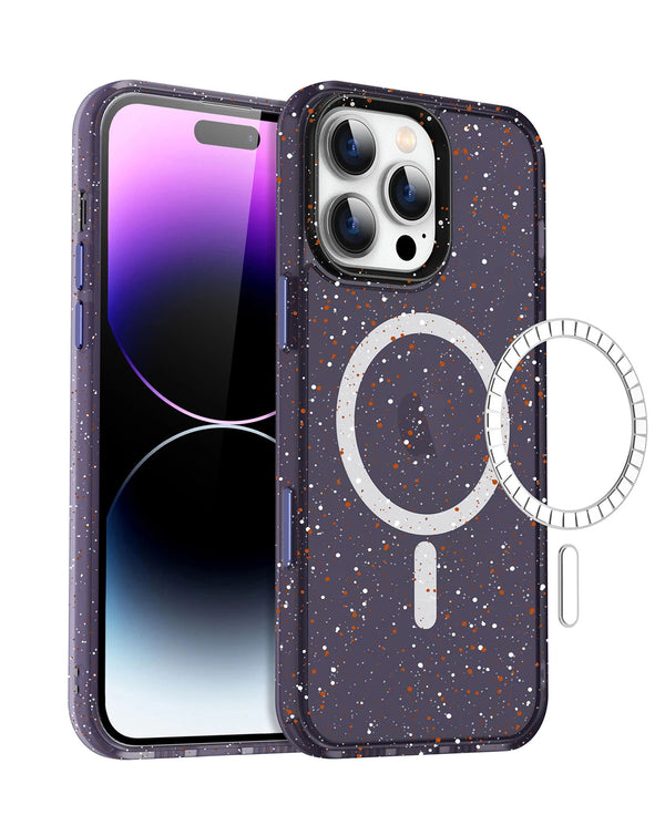 Compra la funda con carga inalámbrica Ink Design para iPhone 16 Pro en Guatemala en el mayorista SlowBack, disponible en color púrpura.