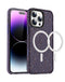 Compra la funda con carga inalámbrica Ink Design para iPhone 16 Pro en Guatemala en el mayorista SlowBack, disponible en color púrpura.