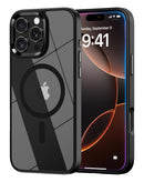 Encuentra la funda brillante magnética transparente para iPhone 16 Pro en Guatemala, ideal para proteger tu dispositivo con estilo.