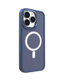 Encuentra el nuevo case magnético de carga inalámbrica para iPhone 16 Pro en color NAVY BLUE en Guatemala.
