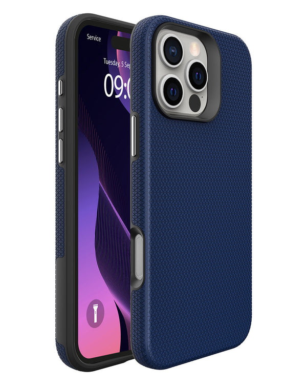 Protege tu iPhone 16 Pro con una funda de doble capa con absorción de impactos en Guatemala.