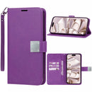 Compra la mejor funda cartera de cuero para iPhone 16 Pro en Guatemala en SlowBack, mayorista de accesorios iPhone.