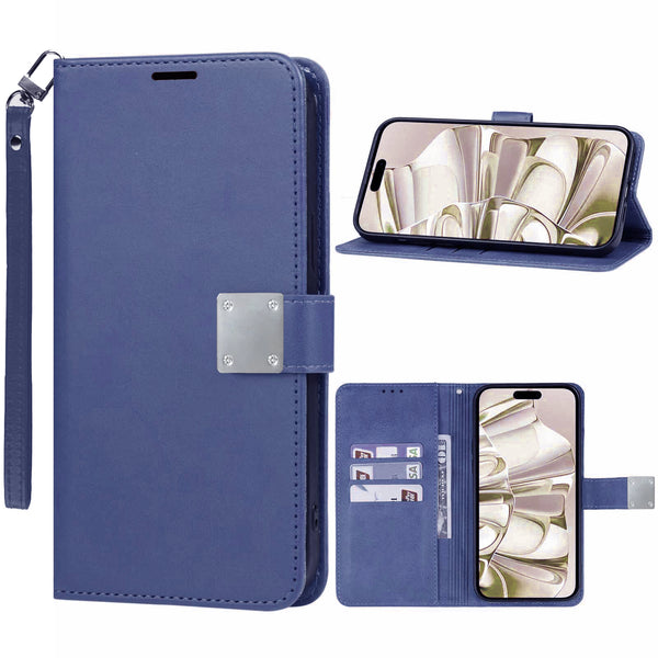 Encuentra la mejor funda cartera de cuero para tu iPhone 16 Pro en Guatemala.