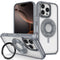 Encuentra la mejor funda transparente con anillo de silicona para iPhone 16 Pro en Guatemala en SlowBack, accesorios de calidad para tu dispositivo.