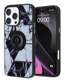 Encuentra la Funda Pattern Design con portador I-ring PINK para iPhone 16 Pro / 17 en Guatemala, disponible en mayoristas de accesorios iPhone y talleres de reparación de celulares.