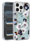 Encuentra la mejor funda MagSafe de doble capa con diseño floral para tu iPhone 16 Pro en Guatemala en SlowBack, mayorista de accesorios para iPhone.