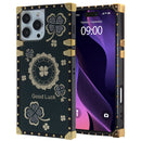 Tapa trasera acrylic mirror brillante anti-rayaduras lujosa iPhone 16 Pro (Negro)