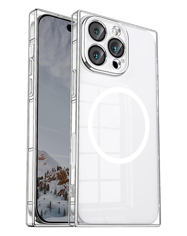 Compra la caja de carga inalámbrica CLEAR para iPhone 16 Pro / 17 en Guatemala, disponible en SlowBack y con envío a todo el país.