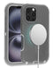 Protector de alta resistencia con carga inalámbrica para iPhone 16 Pro en Guatemala, ideal para encontrar en mayoristas de accesorios para celulares o talleres de reparación de iPhone en Guatemala.