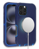 Encuentra la mejor funda heavy duty con carga inalámbrica para tu iPhone 16 Pro en Guatemala, en SlowBack, mayorista de accesorios iPhone.
