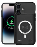 Encuentra en Guatemala un case de carga con Msafe de 8500mAh para iPhone 16 Plus en talleres de reparación autorizados.