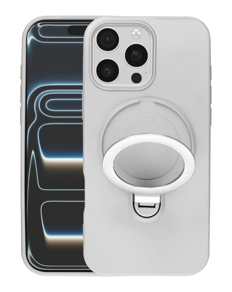 Case Pastel Shield fibra de carbono con soporte magnetico iPhone 16 Pr ...