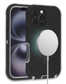 Encuentra fundas heavy duty con carga inalámbrica para iPhone 16 Pro Max en Guatemala en SlowBack, distribuidor mayorista de accesorios iPhone.