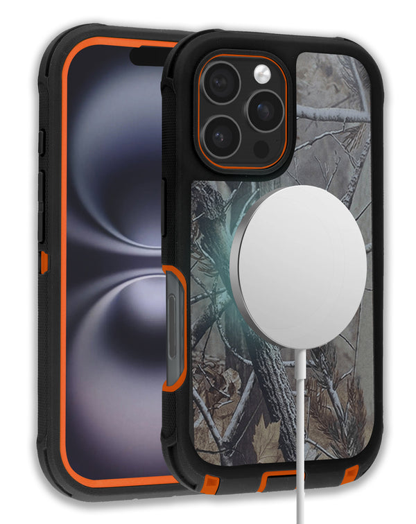Protege tu iPhone 16 Pro Max con esta funda heavy duty con carga inalámbrica en Guatemala.