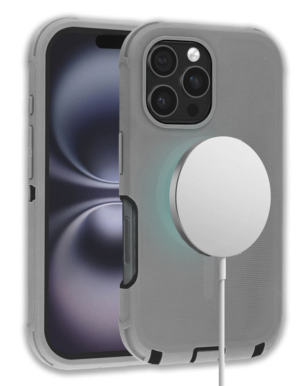 Reparación de tapa trasera con carga inalámbrica para iPhone 16 Pro Max en Guatemala.