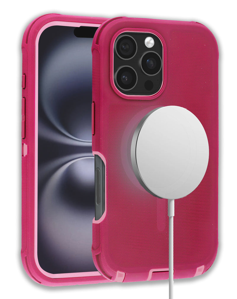 Encuentra la mejor funda de carga inalámbrica de alta resistencia para iPhone 16 Pro Max en Guatemala en SlowBack.
