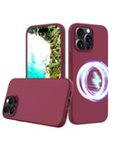 Compra la funda de silicona suave con carga inalámbrica para iPhone 16 Pro Max LILAC en Guatemala.