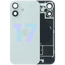 Tapa trasera original iPhone 17 blanca con MagSafe y NFC. Ideal para reparación de back glass.