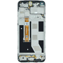 Pantalla LCD y digitalizador original OEM para Oppo A53 2020 con marco, ideal para reparación de pantalla rota.
