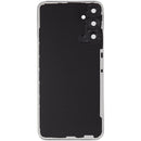 Tapa trasera azul degradado para Samsung Galaxy A24 4G (A245) con orificio de cámara, repuesto sin logo.