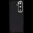Tapa trasera Jet Black para Samsung Galaxy Z Fold 7 5G (F966) con lente de cámara, repuesto de reparación.