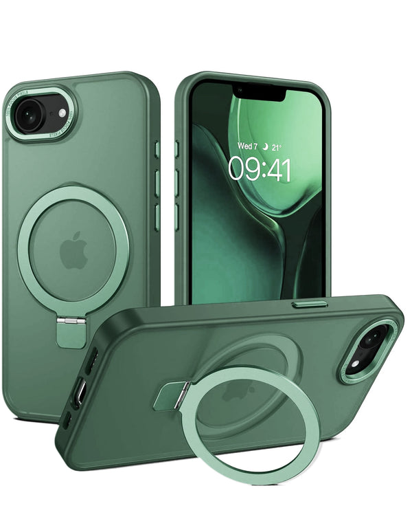 Compra el estuche de carga inalámbrica con soporte de anillo Carbon para iPhone 16E en Guatemala.
